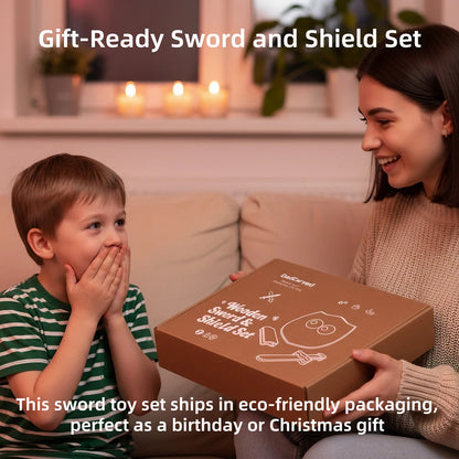 Wooden Sword and Shield Set