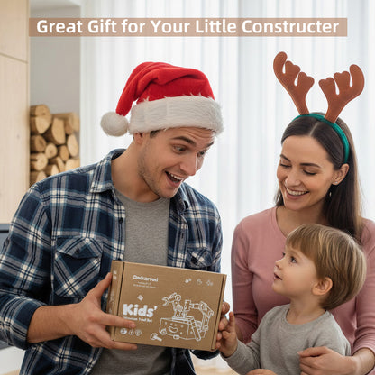 Wooden Tool Set for Kids