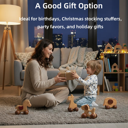 Wooden Spinning Tops（3pcs）