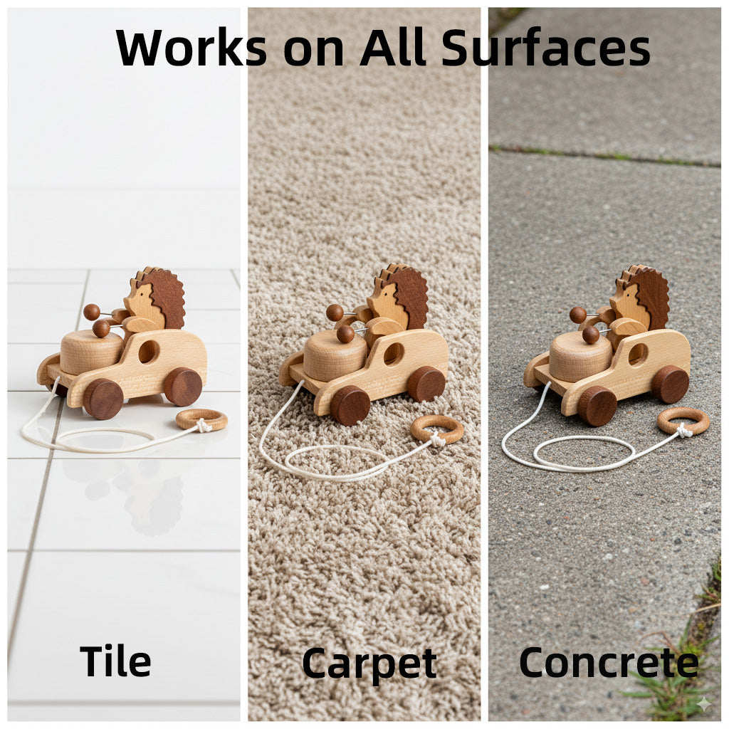 Hedgehog Pull-Along Toy