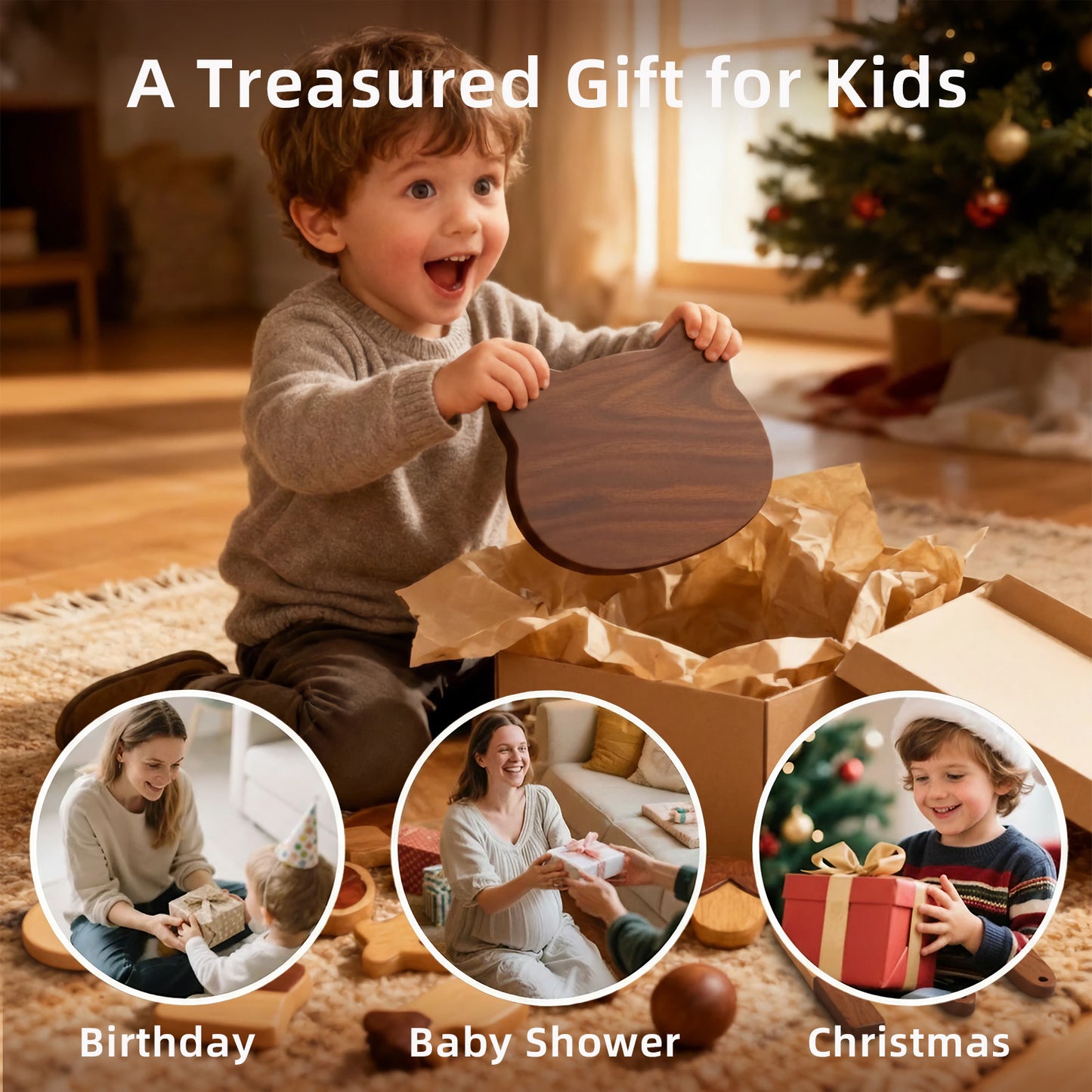 Wooden Play Food Set