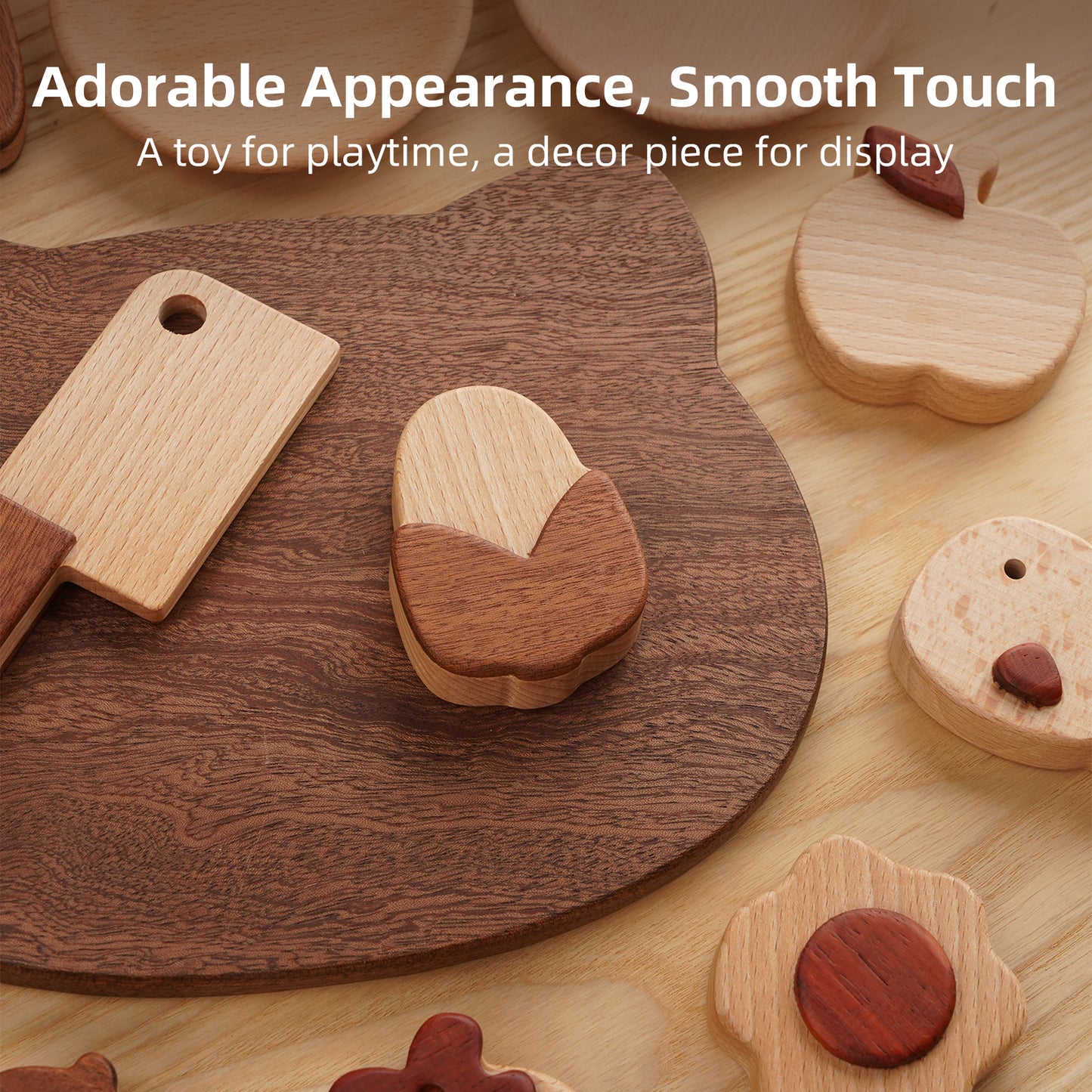 Wooden Play Food Set