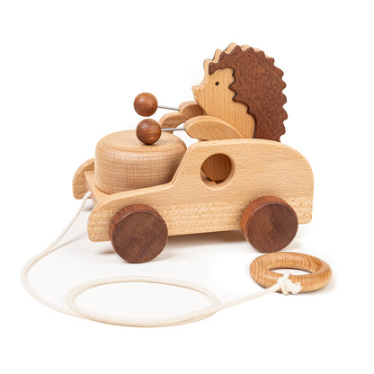 Hedgehog Pull-Along Toy